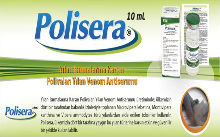 Polisera Polivalan Yılan Antiserumu Isırıktan sonra antiserum uygulandıysa, bir vial antiserum yetişkinler ve çocuklar için yeterlidir.