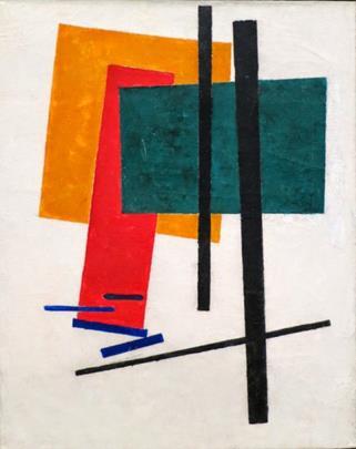Piet Mondrian ve Kazimir Malevich Örnekleminde Soyut Yapıtların Somut İsimlerle Adlandırılması Üzerine Bir İnc 307 ğim isimler, onlarda bu biçimlerin aranması gerektiği anlamına gelmiyor, ancak bu