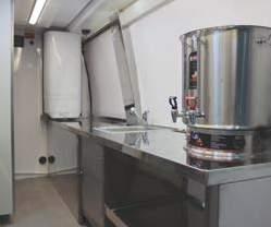 Our mobile catering vehicles facilities your