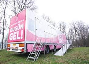 Engineered and produced by Alkan Solution, mobile mammography and