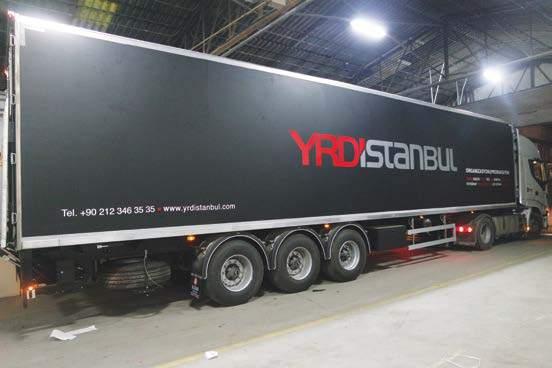 Frigorifik Treyler Refrigerated Trailer İÇ VE DIŞ YÜZEY KAPLAMA MALZEMESİ PANEL