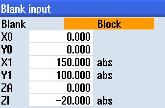 oluşturun. Programa, " DIN_DRILLING_2" gibi bir ad verin. 1. Programın ilk satırını programlayın : N10 G54 G17 G90 2. Şimdi de simülasyonu yapılacak ham parçayı ekleyin Bunun için, sarı HSK 1.