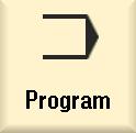 Notlar Bölüm 4 Düzenle Parça programları editör ile oluşturabilir, ekleme yapılabilir ve değiştirilebilir. 4.1 Düzenle" işlevinin seçilmesi Editör işlevi, JOG, MDA ve AUTO işletim modlarından açılabilir.