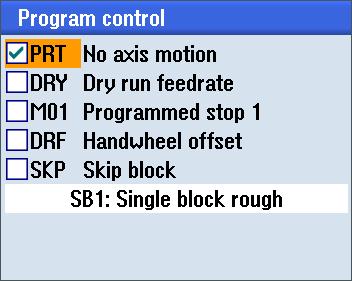 Program atlamaları ve blok atlamaları 2.2 Blokların silinmesi Notlar Bölüm 2 Programın belirli parçalarını dahil edecek veya dışarıda bırakacak başka bir yol daha vardır.