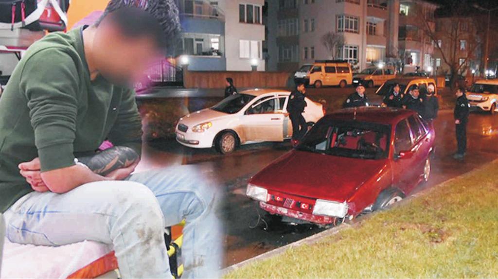 20 OCAK 2018, Sayfa 4 ALKOLLÜ SÜRÜCÜYÜ POLÝSLER KURTARDI Emanet aldýðý otomobilin direksiyonuna alkollü olarak geçen ve polisin dur ihtarýna uymayarak kaçan sürücü kaza yaptýktan sonra yaya olarak