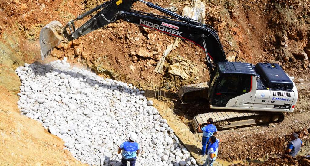 Atık Su Arıtma Tesisi ve Kanalizasyon Hattı 2018 Karadere, Eşen ve Sydikemer Merkez Mahallelerine hizmet verecek olan Atıksu Arıtma Tesisi Yapımına başlanması