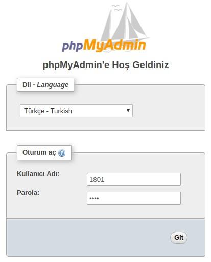 2 PHP ile Örnek Veritabanı Uygulaması Örneğimizde bir üye kayıt uygulaması gerçekleştireceğiz. Uygulamada, kayıt ekleme, arama, listeleme, güncelleme, silme işlemleri gerçekleştirilecektir.