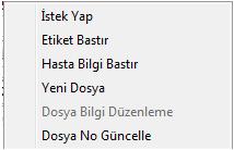 Hasta Fatura Bilgileri alanında Ödenecek Tutar, Katılım Payı, Fatura Bilgileri, İndirim Bilgilerini görüntülelenir.