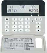 ECLİPSE LCD-32 TECNOSEC ECLIPSE LCD 32 KEYPAD, zonlar, arızalar, alarm mesajları ve koruma modu tipi hakkında ayrıntılı bilgi görüntüleyen metin LCD