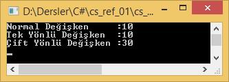 C Programlama (07) Statik Metot (Tek ve Çift Yönlü