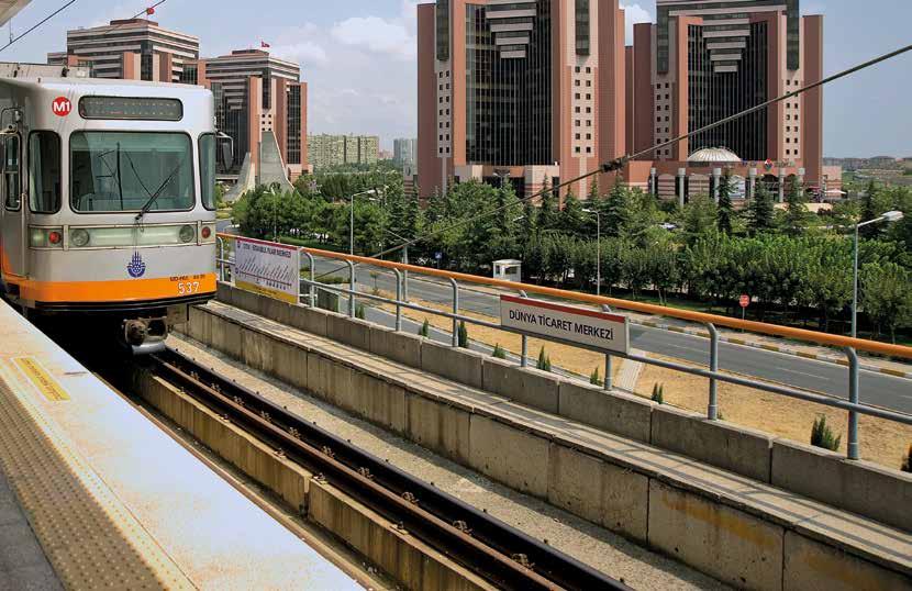 M1A Yenikapı-Atatürk Airport rail transit line is the first rail line operated by Metro Istanbul.