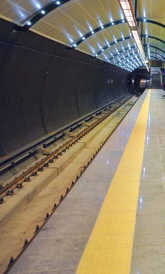 Levent-Boğaziçi Ü./Hisarüstü Metro Hattı/ METRO LINE Açılış Tarihi/Opening Date 19.05.2015 Hat Uzunluğu/Length: 3,3 km İstasyon Sayısı/Number of Stations: 4 Günlük Yolcu Sayısı/Daily Ridership: 25.