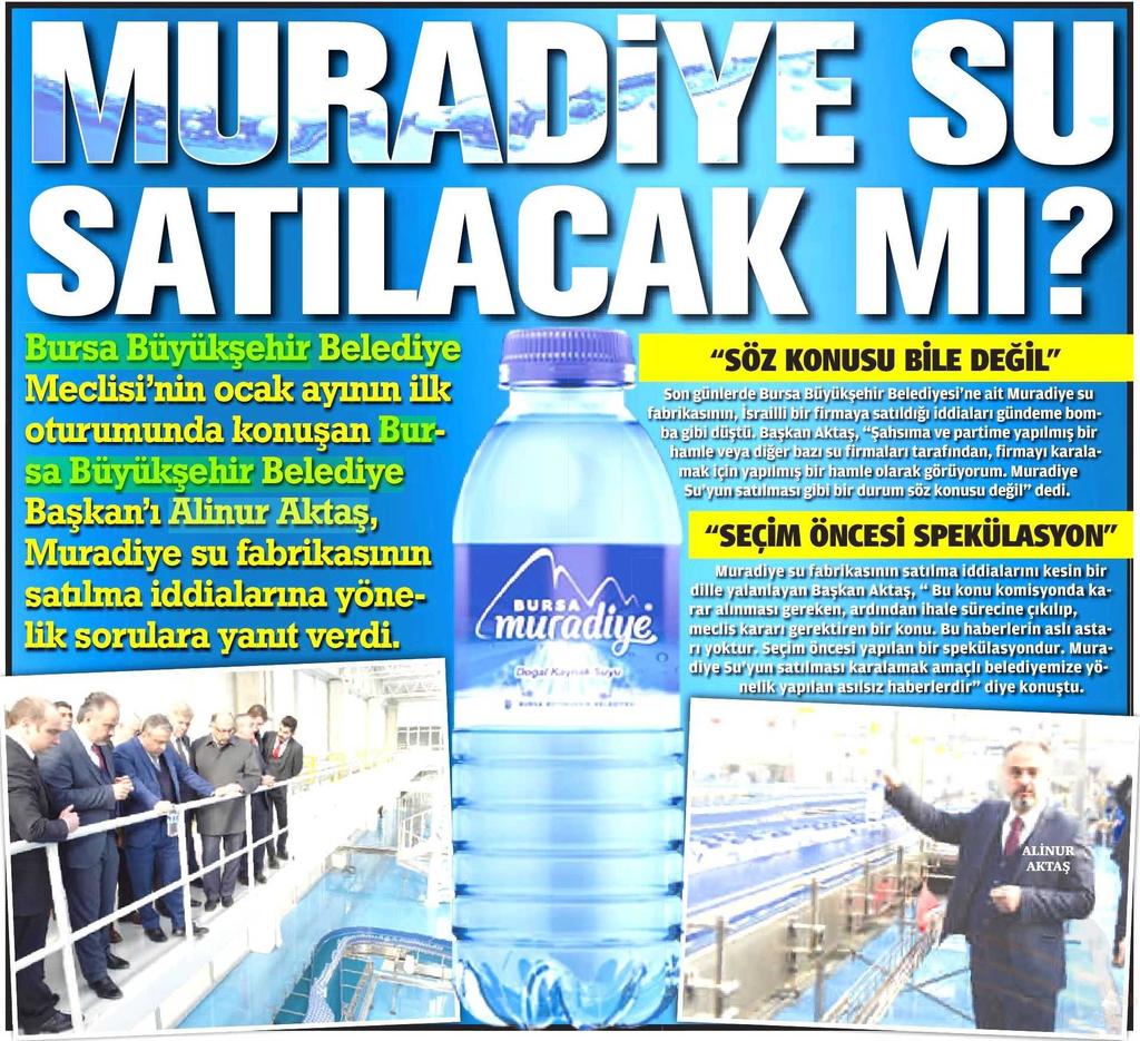 MURADIYE SU SATıLACAK Mı Yayın Adı : Sancak