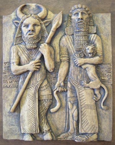 EJDER HUMBABA (HUVAVA) Gilgameş, Enkidu ile mutluydu, fakat nedense yine yerinde duramıyor, yapacak işler düşünüyordu. Bulmuştu ne yapacağını şimdi.