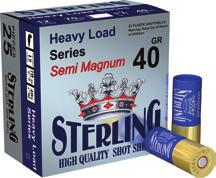 STERLING HEAVY LOAD SERIES STERLING HEAVY LOAD SERİSİ STERLING 12cal. 40gr.