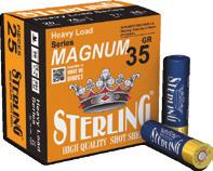 STERLING HEAVY LOAD SERIES STERLING HEAVY LOAD SERİSİ STERLING 12cal. 64gr.