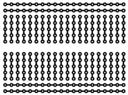 Şekil 1.17 Delikli Panel in bağlantı şeması 1. Sekil 1.