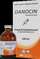 DANOCIN Enjeksiyonluk çözeltiyle tedavi günde 1 defa ve 3 gün süre ile devam edilir.