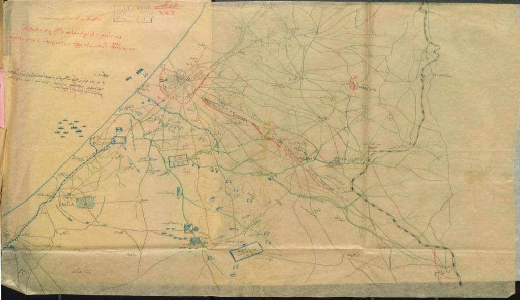 67 Harita 4.1. İkinci Gazze Muharebesi 17 Nisan 1917 22