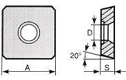 FREZE UÇLARI ADKA 1503.. SDKN-1203.