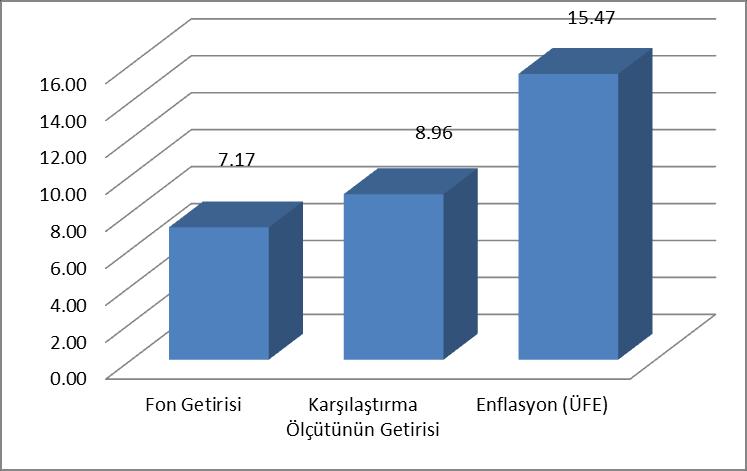 B. PERFORMANS BİLGİSİ Toplam Getiri Karşılaştırma Ölçütünün Getirisi Enflasyon Oranı Portföyün Zaman İçinde Standart Sapması **** Karşılaştırma Ölçütünün Standart Sapması **** Bilgi Rasyosu Sunuma