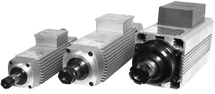 HMC 140 Spindle Motor Güç: 5,5Kw, 400V Bağlantı : ER25 Maks.  ARFM.