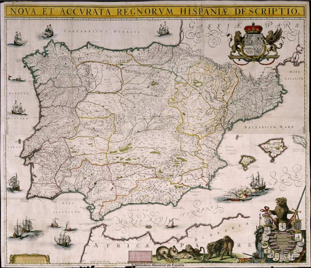 EK5: İspanya Haritası (Nova et Accurata Regnorum