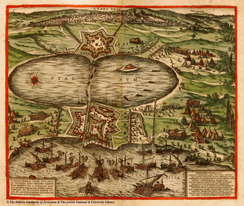 EK22: Tunus, 1574 (Braun and Hogenberg,