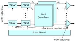 Slotlanmış Optik Çoğuşma ve Paket Anahtarlama Teknikleri Can Eyüpoğlu, M. Ali Aydın, A. Halim Zaim rol birimine iletirler.