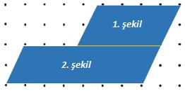 Daha sonra iki şeklin alanını ayrı ayrı bulup toplayarak tüm şeklin alanını buldum. A= 8 br 2 + 14 br 2 Bireysel çalışma: Aşağıdaki üçgenlerin yüksekliklerini çiziniz.