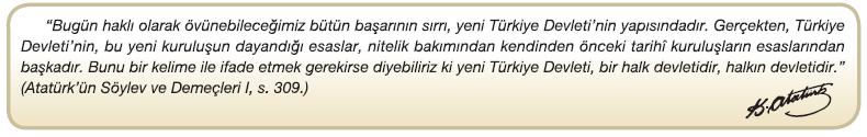 HALKÇILIK KAZANIMLAR adaletli dağıtılması esastır. Herkes devlet hizmetlerinden yararlanma hakkına sahiptir. Bunlardan dolayı Halkçılık Milliyetçilik ilkesinin bir sonucudur.