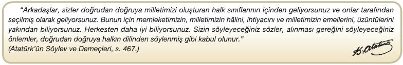 Atatürk ün halkçılık anlayışı milletin özgürlüğünü ve eşitliğini amaçlıyordu. Halkçılık ilkesi gereğince devlet ve vatandaşın karşılıklı hak ve görevleri düzenlenmiştir.