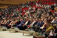 NEVÜ Kültür ve Kongre Merkezi Damat İbrahim Paşa Salonunda düzenlenen mezuniyet törenine