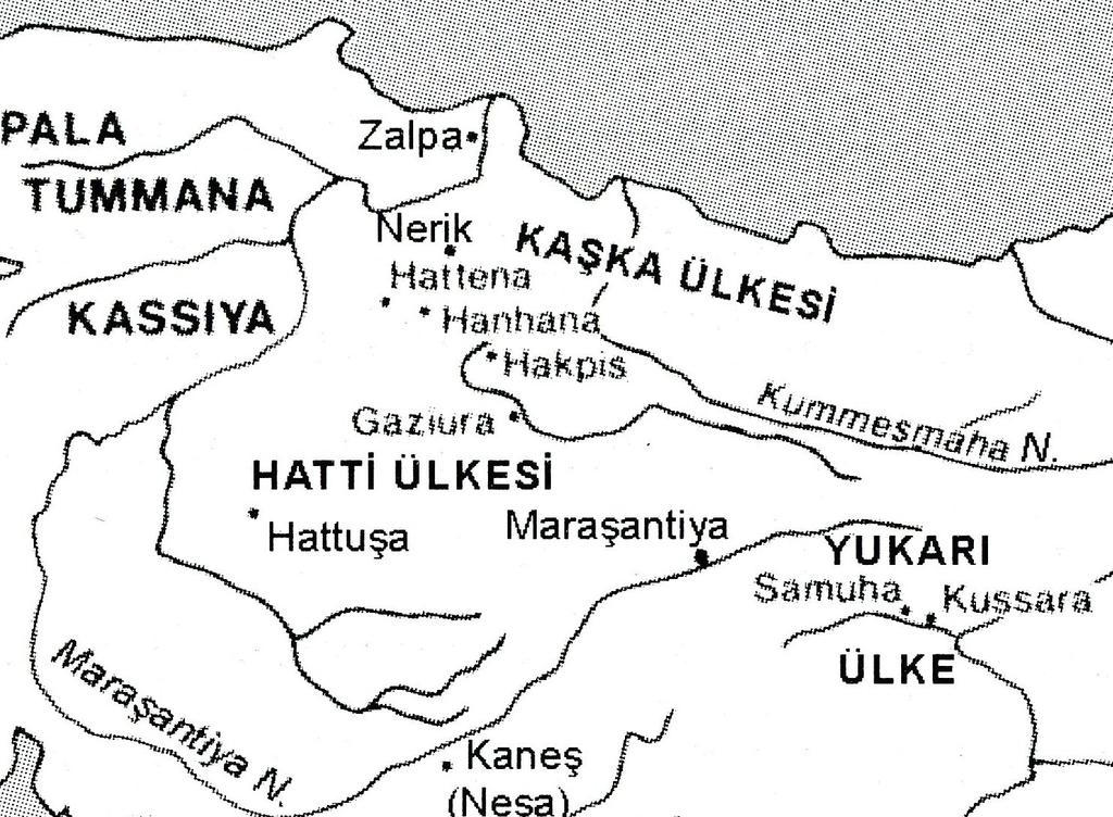 KARADENİZ Harita 3: Bafra Bölgesi Yerleşmeleri Harita 4: J.