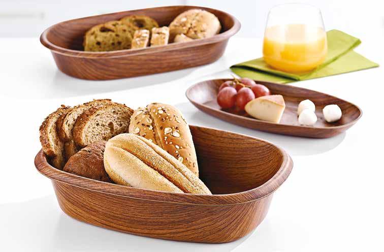 23,5 x 5,5 cm Inner Qty / Koli İçi: 36 OVAL EKMEKLİK 10192 Extra Medium Multipurpose Oval Basket