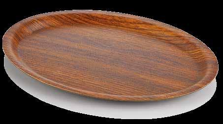 55 ESPRESSO OVAL TRAY