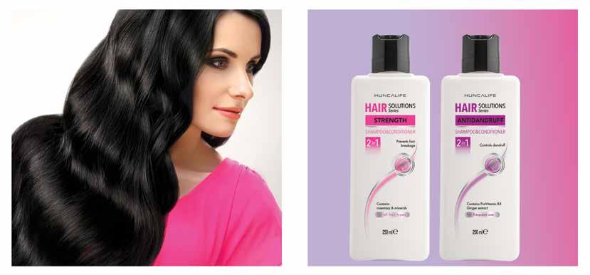 SLS PARABEN HAIR SOLUTIONS SERIES in Saç Dökülmelerine Karşı Şampuan +Saç Kremi Saç dökülmelerini azaltmak için saçlarınızı korur ve güçlendirir. 50 ml.