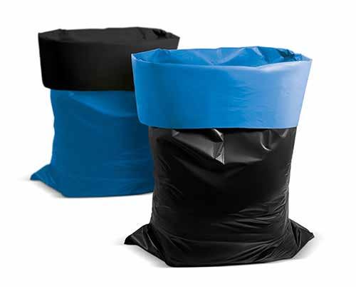 ÇÖPDÖK Astarlı Çöp Torbaları ST-401 Jumbo Boy Standart Çöp Torbası (