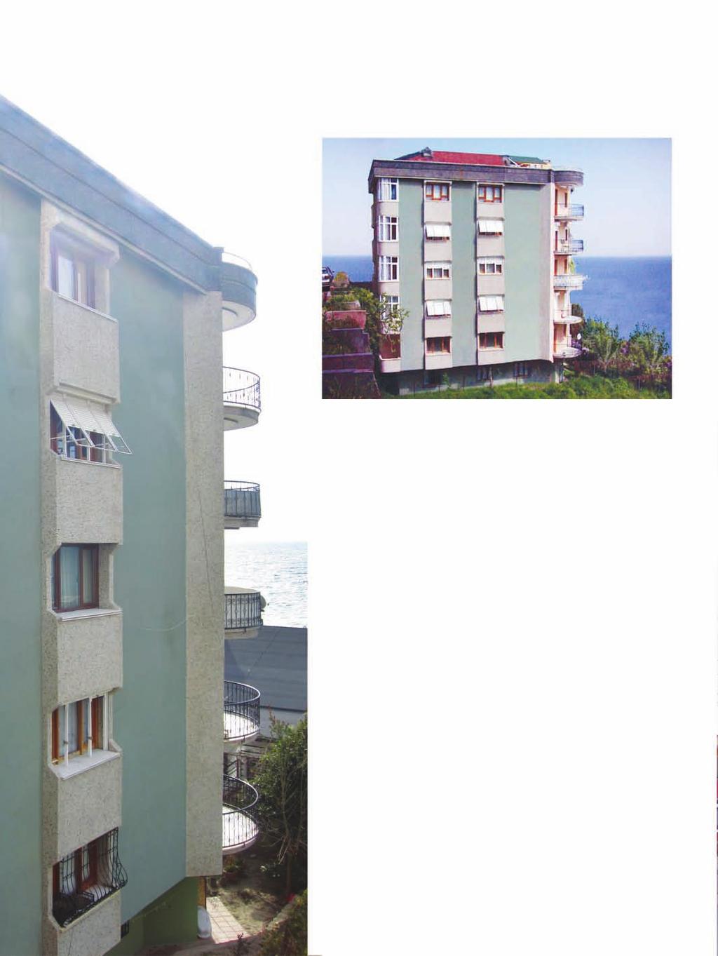 Demirci Aptartmanı Demirci Apartment Building Proje Açıklaması: Denizköşklerde deniz manzarasına karşı yapılan apartman 200 m 2 lik 6 dairen oluşmaktadır.