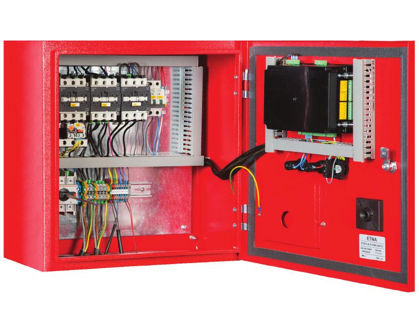 Pano, üzerindeki EHP kontrol ünitesi yardımıyla 6 adede kadar pompayı pano içerisinde bulunan röle ve kontaktör gibi yardımcı ekipmanlar sayesinde çalıştırmaya ve ekranda çalışma durumlarını