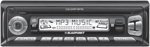 Radio CD MP3 Calgary MP36 7 646 175 310