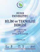 Düzce Üniversitesi Bilim ve Teknoloji Dergisi, 3 (2015) 241-250 Düzce Üniversitesi Bilim ve Teknoloji Dergisi Araştırma Makalesi Mürekkep Giderme İşleminin Lazer Baskılı Ofis Kâğıtlarındaki Organik