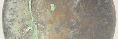 112 Env. No : 1409 Malzemesi : Bronz Çap : 3,48 cm Ağr.