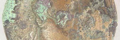 38 Env. No : 1407 Malzemesi : Bronz Çap : 3,29 cm Ağr.