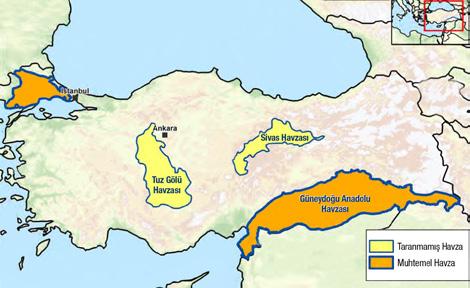 KÜRESEL ENERJİ PİYASALARINDA KONVANSİYONEL OLMAYAN ÜRETİMİN YÜKSELİŞİ VE ETKİLERİ HARITA 3.