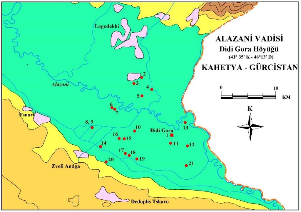 Didi Gora (büyük tepe) Troia arkeoloji projesi kapsamında Troia nın ticari bağlantıları açısından önemli bir yerdir (Şekil 2).