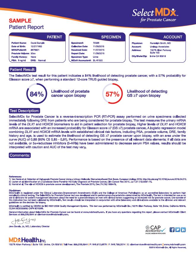 Yüksek PSA, Anormal DRE Çok düşük Risk Hastaya özgü Risk