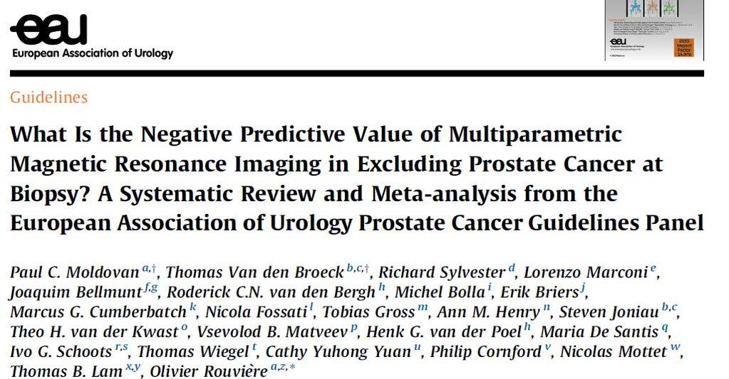 Serum PSA Ultrasound-guided biopsy Gleason grading Altın Standart PSA ve Select MDx Multiparametric MRI eşliğinde biyopsi