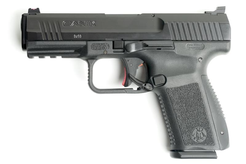 CANİK TP-9 SF ELITE-S SİYAH TP9 SF Elite-S modeli, TP Serisinin ilk 15 mermi kapasiteli, orta ebat modeli olan TP9SF Elite modelinin emniyet mandallı versiyonudur.