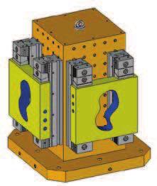 CNC YATAY İŞLEME KULELERİ CNC HORIZONTAL CLAMPING CUBE 2670 Dikörtgen kuleye 23 çift açılır